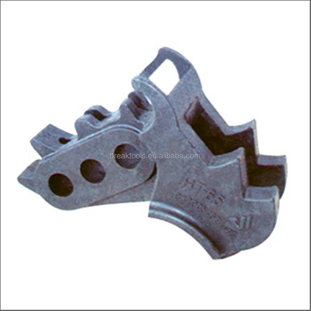 Black painting cast iron G30 heavy mining machinery parts