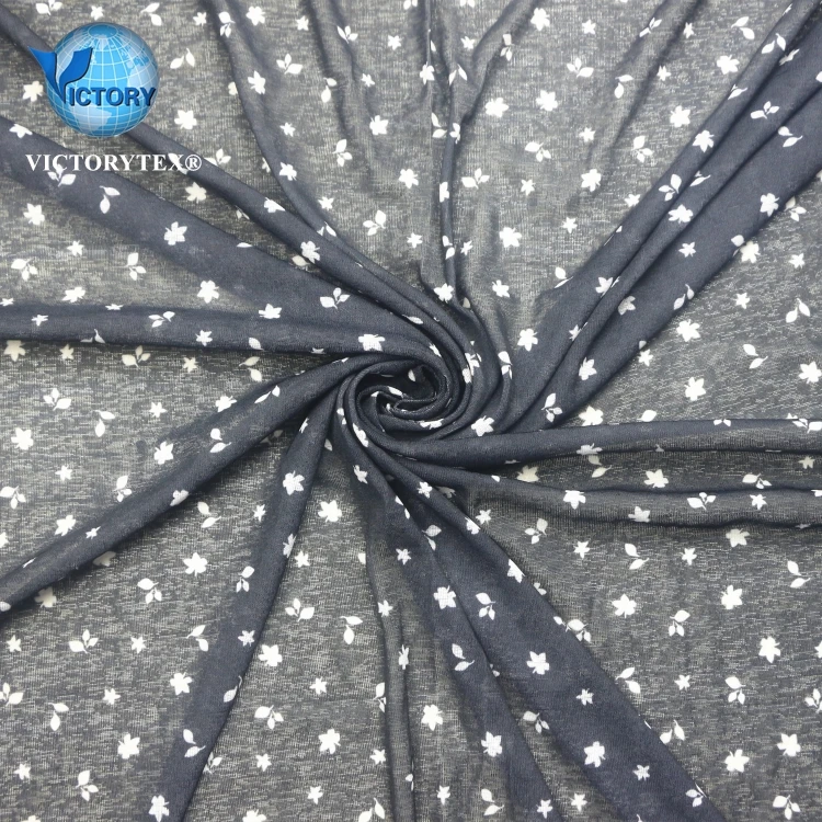 100% Polyester 75D Slub Bunchy Nicked 1x1 Rib Filament Yarn Sublimate Printed 1x1 Rib Knit Fabric for Ladies,Babies Clothing