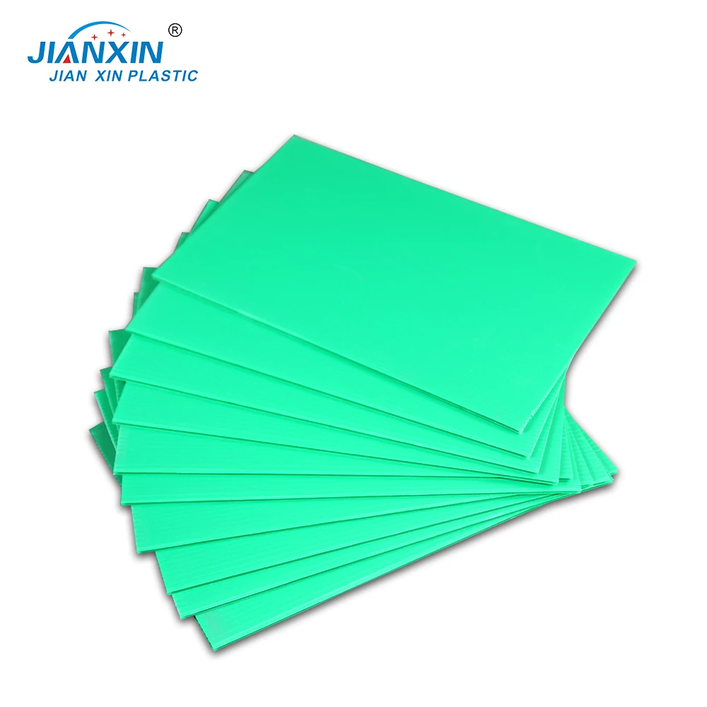 PP Grooved Corrugated Plastic Deep Dish Color Sheets PP Plastic Hollow Sheet/PP Coreflute