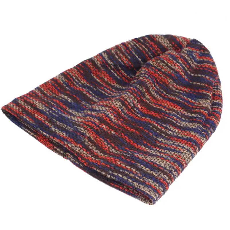 
Wholesale 100% Acrylic Winter Knitted Hat Baggy Beanie Knitted Toque 