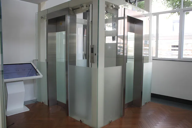 MRL Safe and Stable Price Cheap Glass Home Elevator
