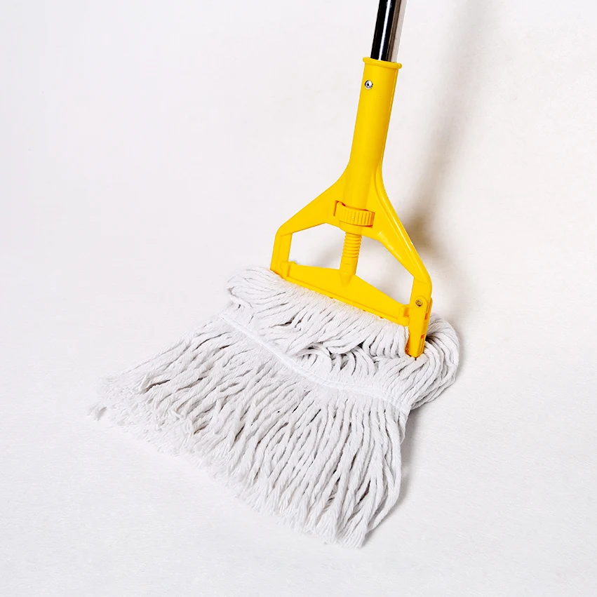 320g 2 sizes aluminum handle cotton mop clip mop