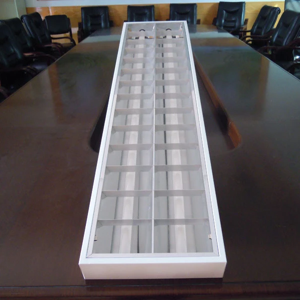 2x36w fluorescent lighting housing