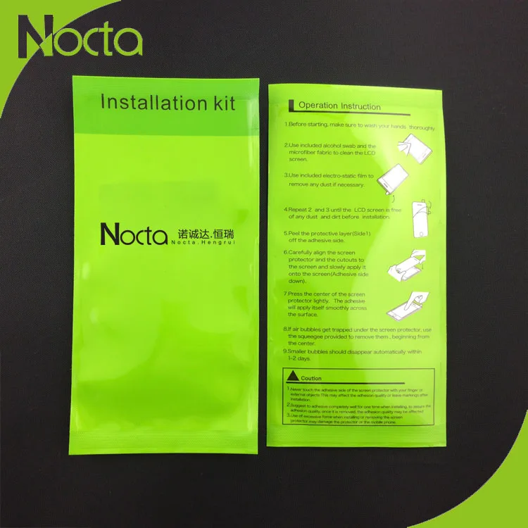 Cleaning kit for screen protector professional mobile phone dust absorber