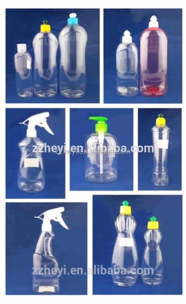 25oz 750ml Empty Plastic Liquid Soap Bottle Dishwashing Bottle