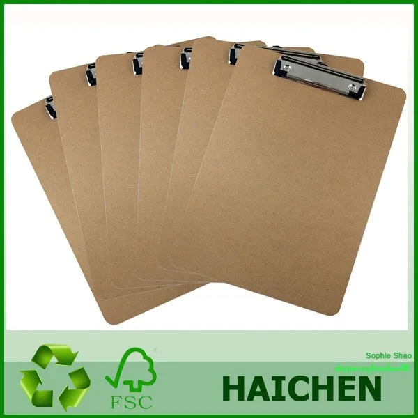 Мини-клип доска A5 РАЗМЕР МДФ деревянный буфер обмена