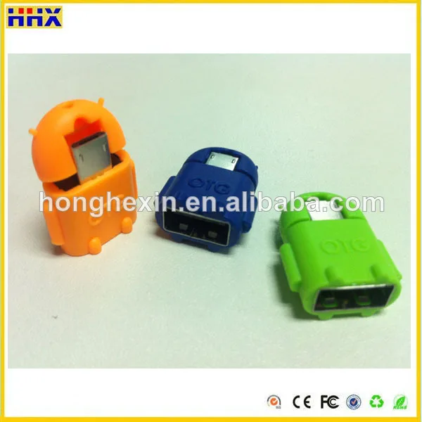 2014 новое прибытие otg адаптер микро usb otg чтения otg кабель