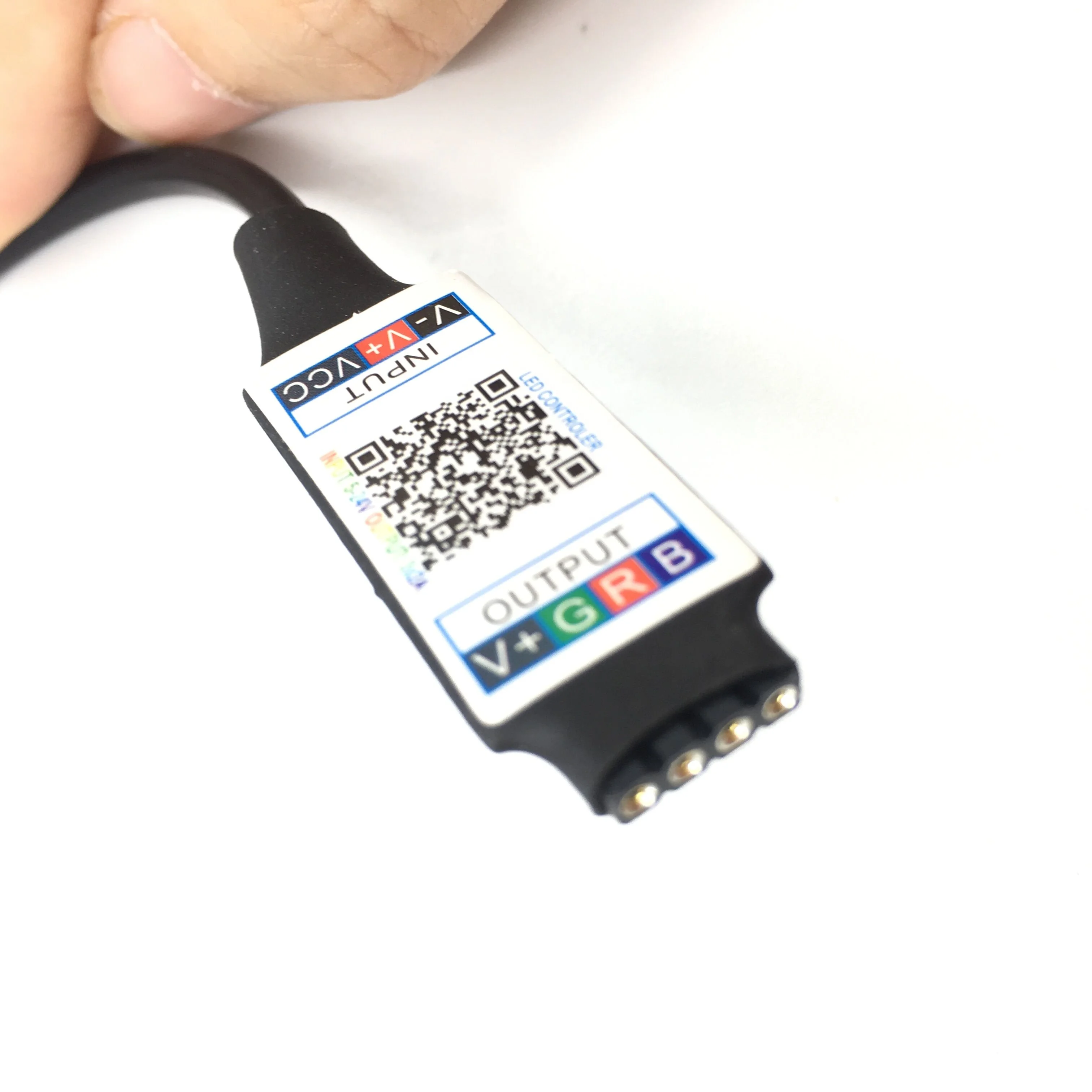 
DC5-24V 6A Mini Smart Wireless BLE LED Controller for RGB LED Strip Lights Mobile Phone APP Control 