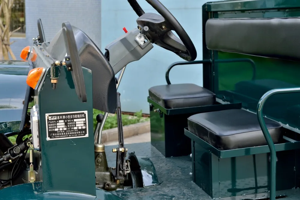 HL134K Huili brand 4wd tipper truck mini garbage trucks
