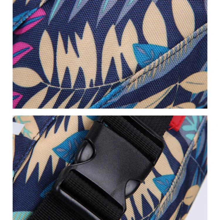 Fashion Waist Bag Fanny Pack Custom Printed Stylish Fabric Waist Bags