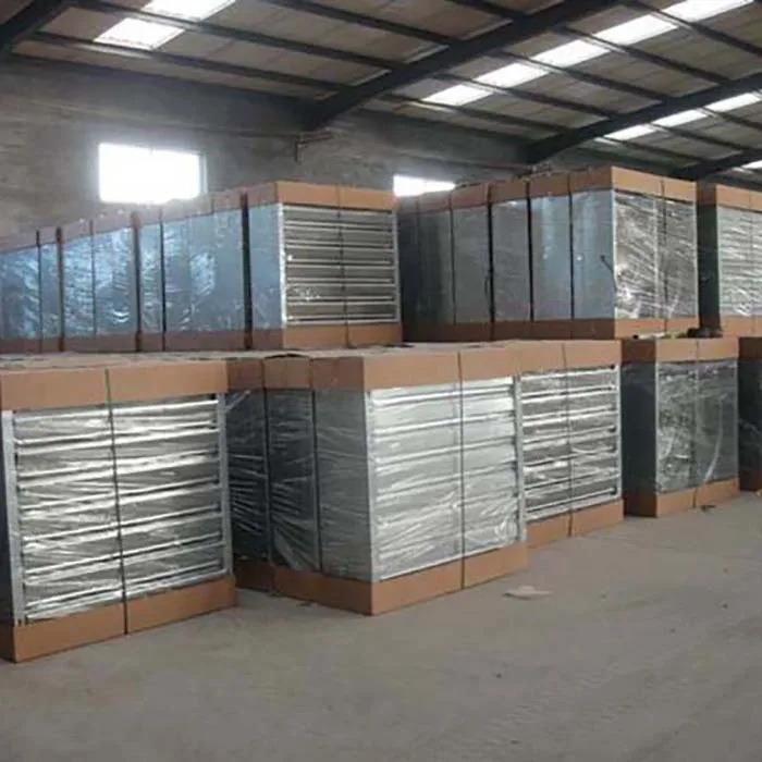 Exhaust ventilation fan for greenhouse Belt-driven