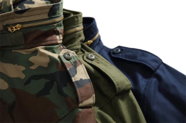 Wholesale  winter camouflage woodland military jacket ,M65 Army Combat Uniform