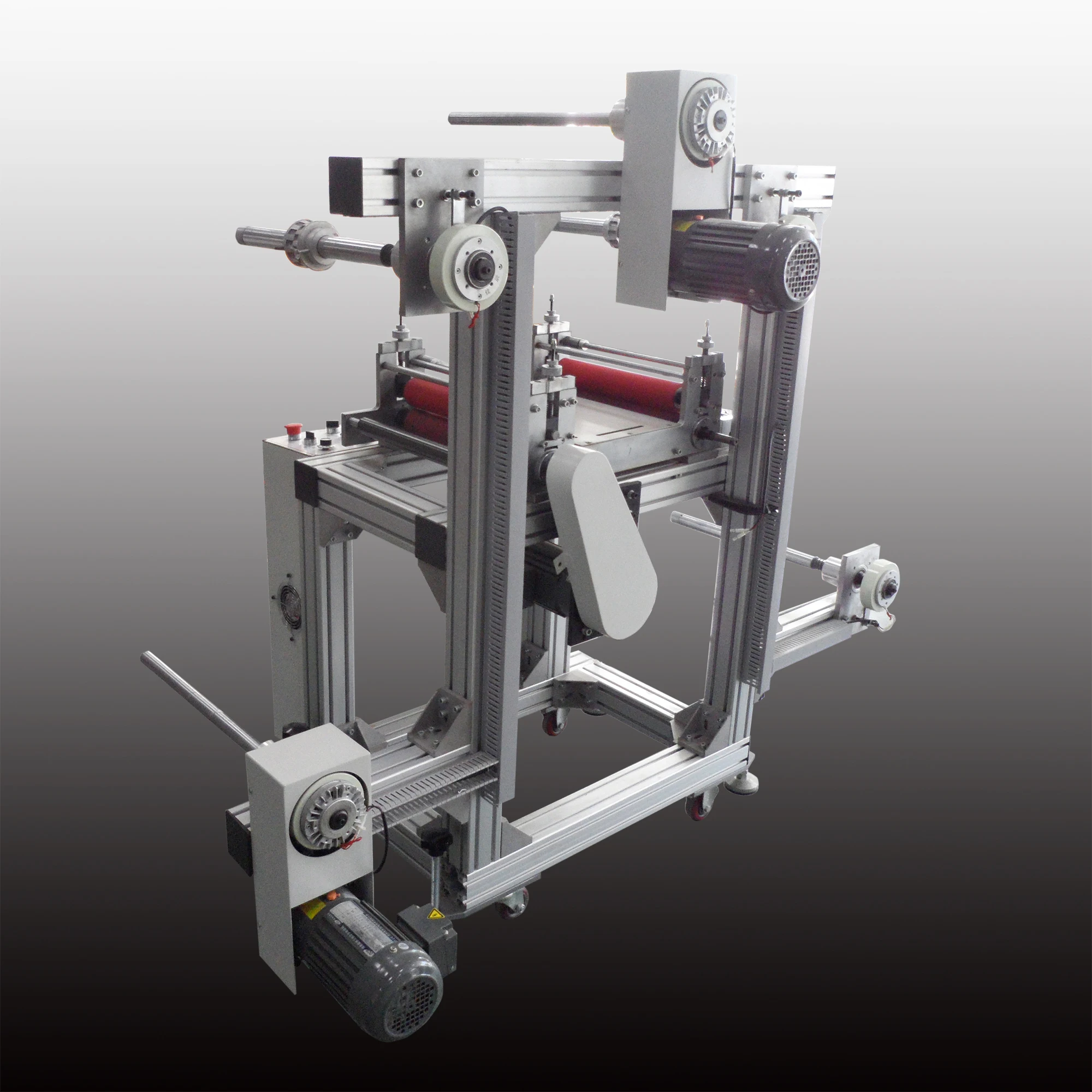 
Automatic Film and Adhesive Tape roll to roll cold laminating machine 