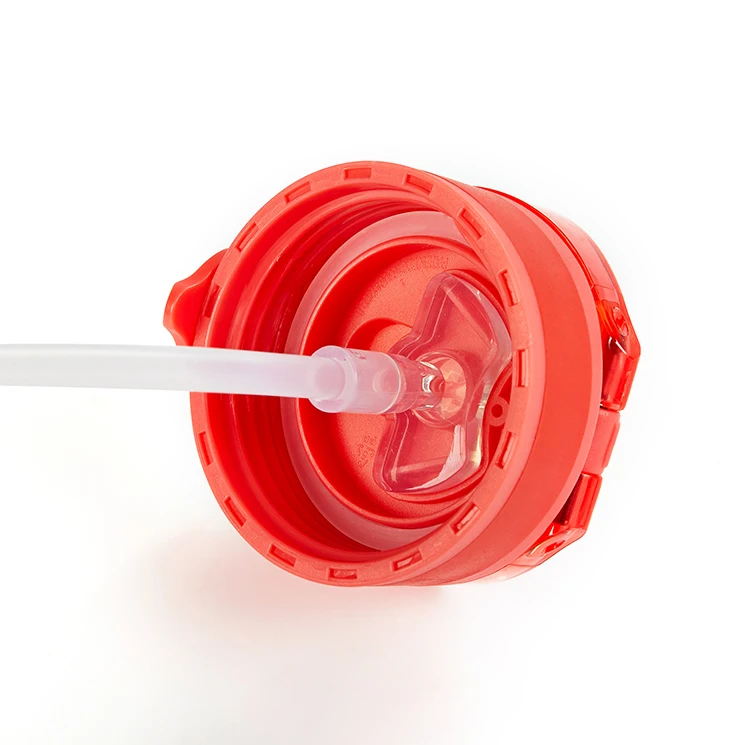 Wholesale Outdoor Sport Portable Foldable  Water Bottle Accessories Rubber Parts Elastic Silicone Suction Nozzle Rubber Tube