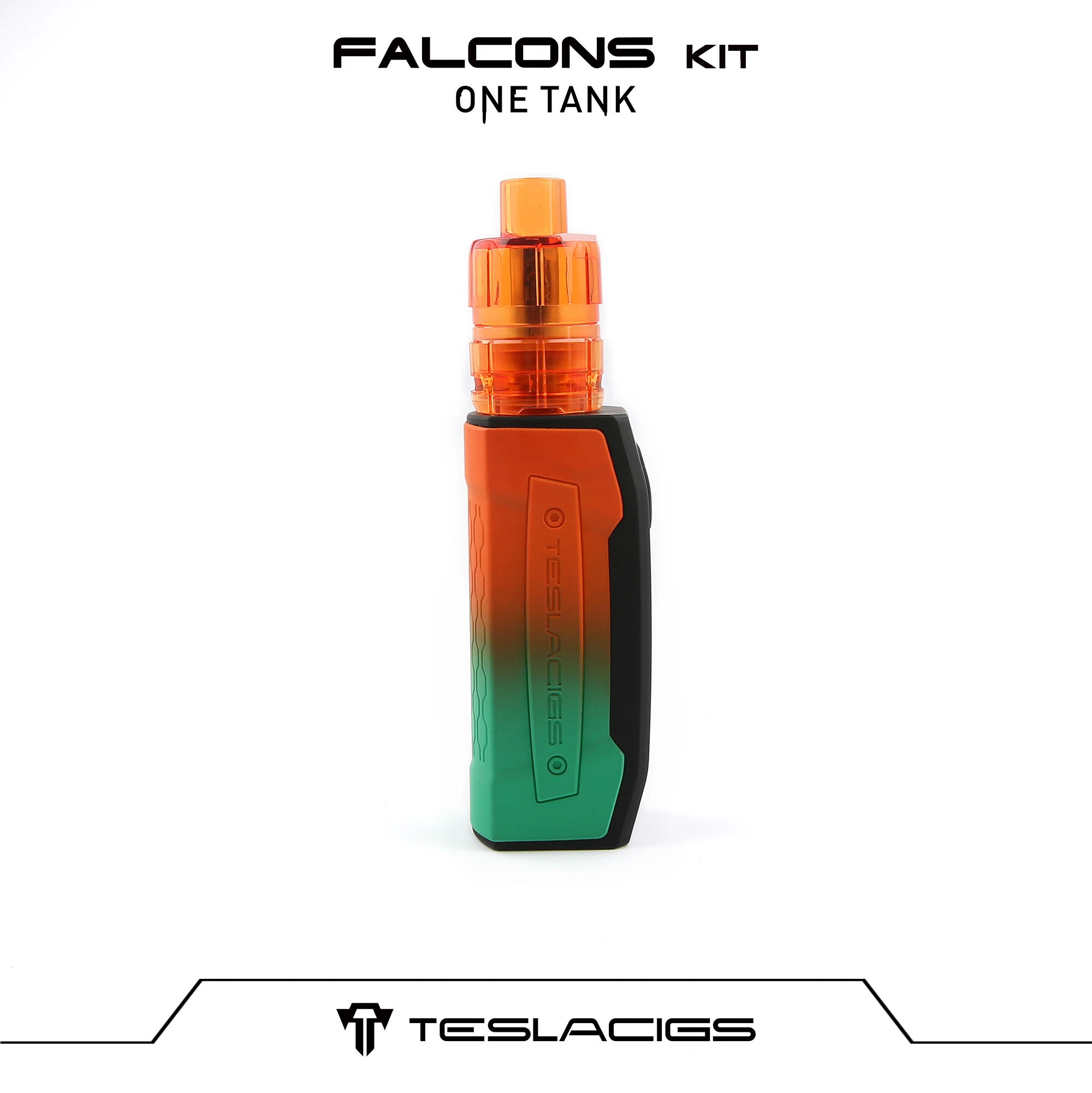 Food Grade Level Material Built-in 2000mAh Teslacigs Falcons ONE Tank New Vape Mod