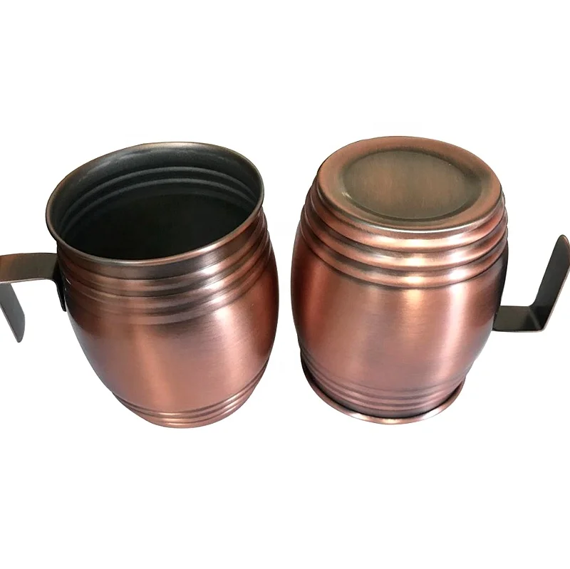 100% мартини эристофф безопасная для пищевых продуктов нержавеющая сталь 2 унции Бочкообразная форма Рюмка черной зоны принца Мраморная