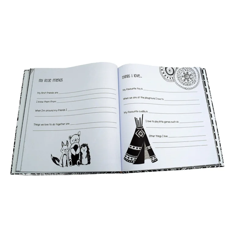 Wholesale story colour book for kids colouring book for adults