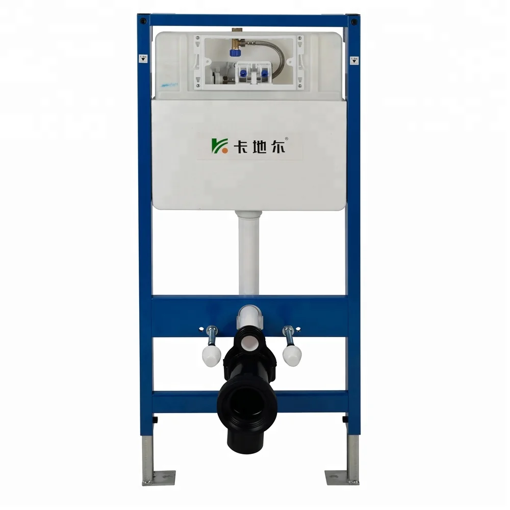 CE  concealed in wall toilet tank system for wall mounted toilet