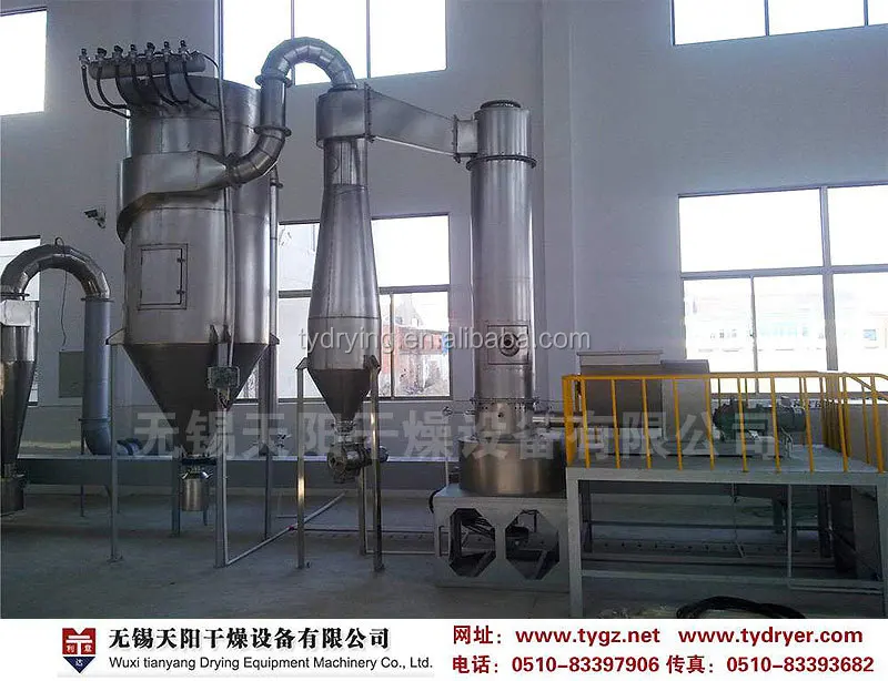 
Spin flash dryer 