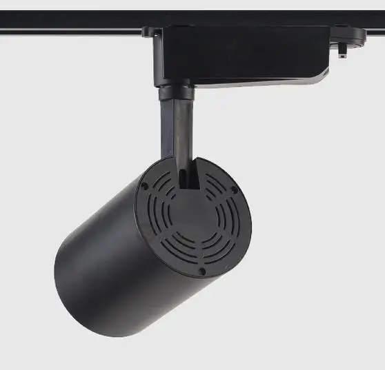 1 PHASE 20w 30w 40w cob led track light led lamp RA>80 AC85-265V 110LM/W white black color
