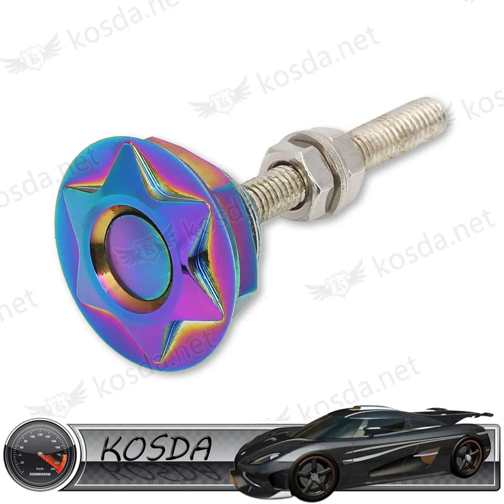 JDM бампер крепеж quick release Кнопка капюшон контакты для автомобилей капот pin с замками