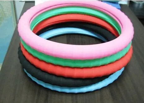 durable silicone cover eco-friendly silicone rubber case for steering wheel