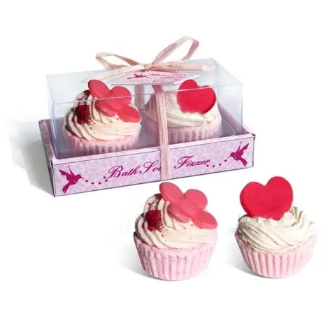 
Custom fragrance lovely spa natural bath fiizzer free sample bubble relaxing fancy cupcake fizzy kids bath bomb 
