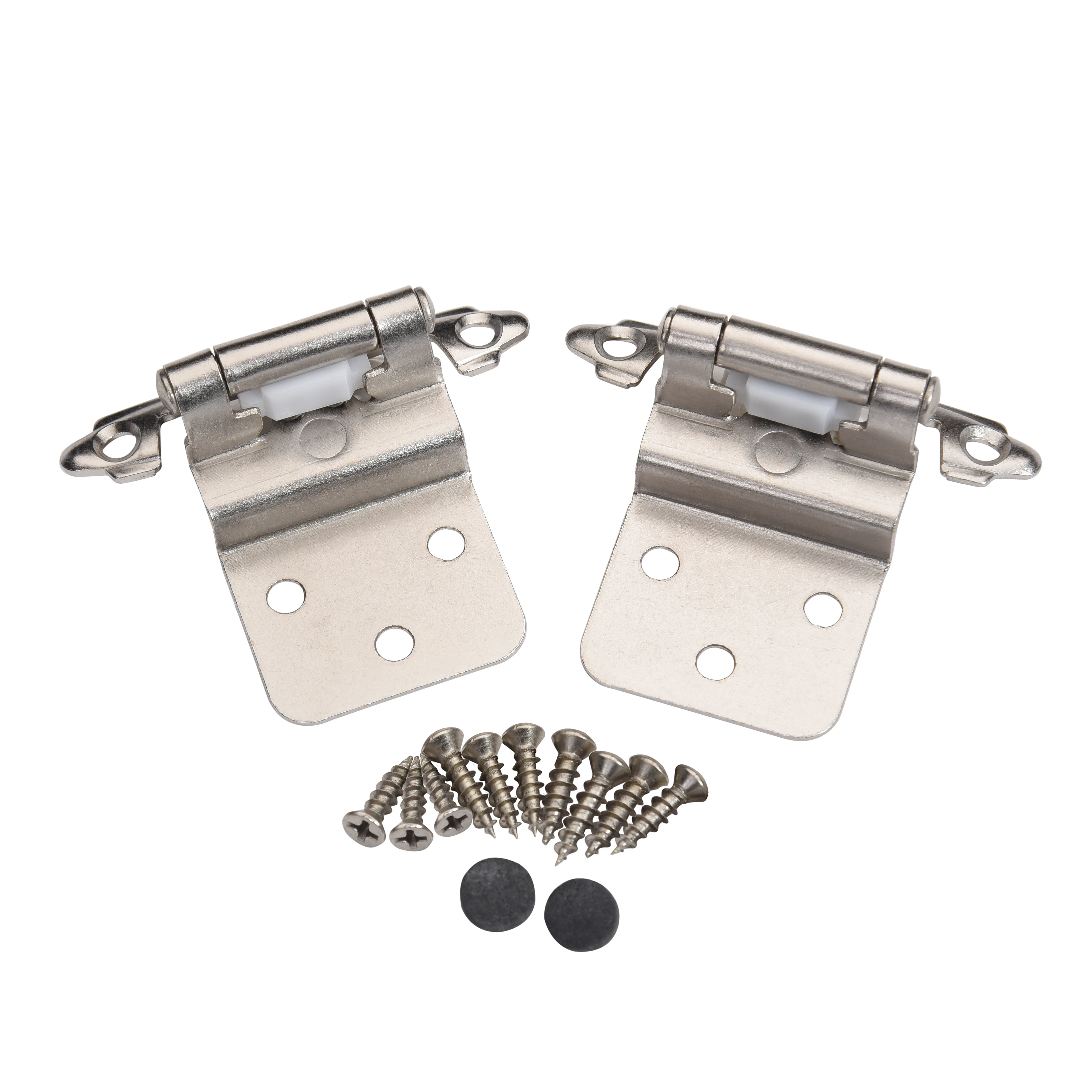 Rhetech Inset/Offset Kitchen Cabinet Door Hinges 3/8in Face Mount Concealed Self Soft Close Furniture Cupboard Cabinet Hinges