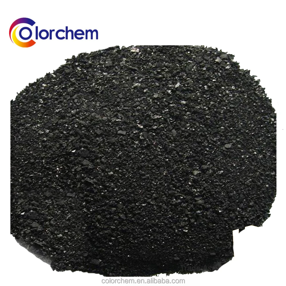 High Quality Insoluble Sulphur Black Dyes For Textile