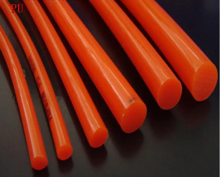 All Diameters Red Polyurethane Rod Bar 80~95A Shore