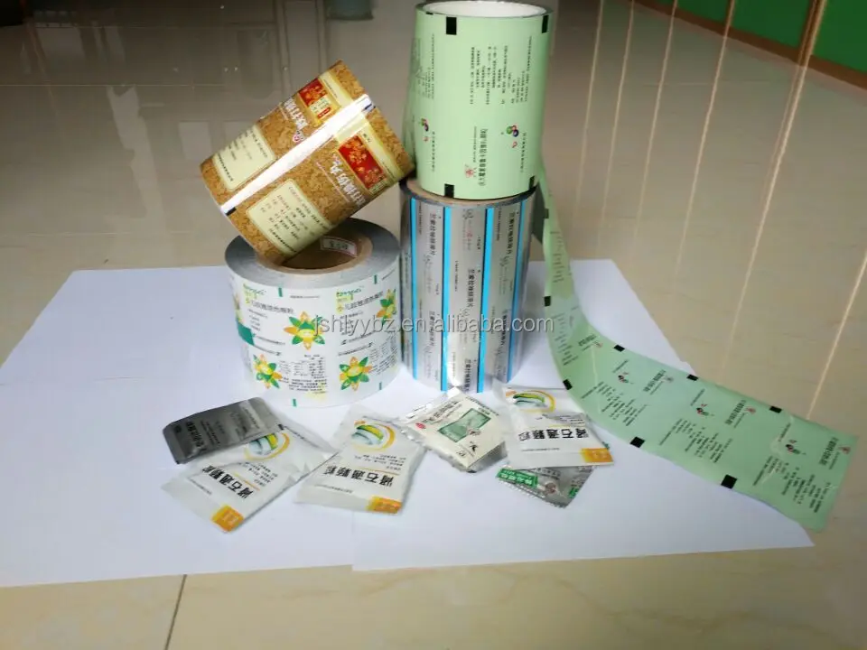 Printed Sachet Packaging Film Roll Metallized Film Food&medicine Film Laminated Material