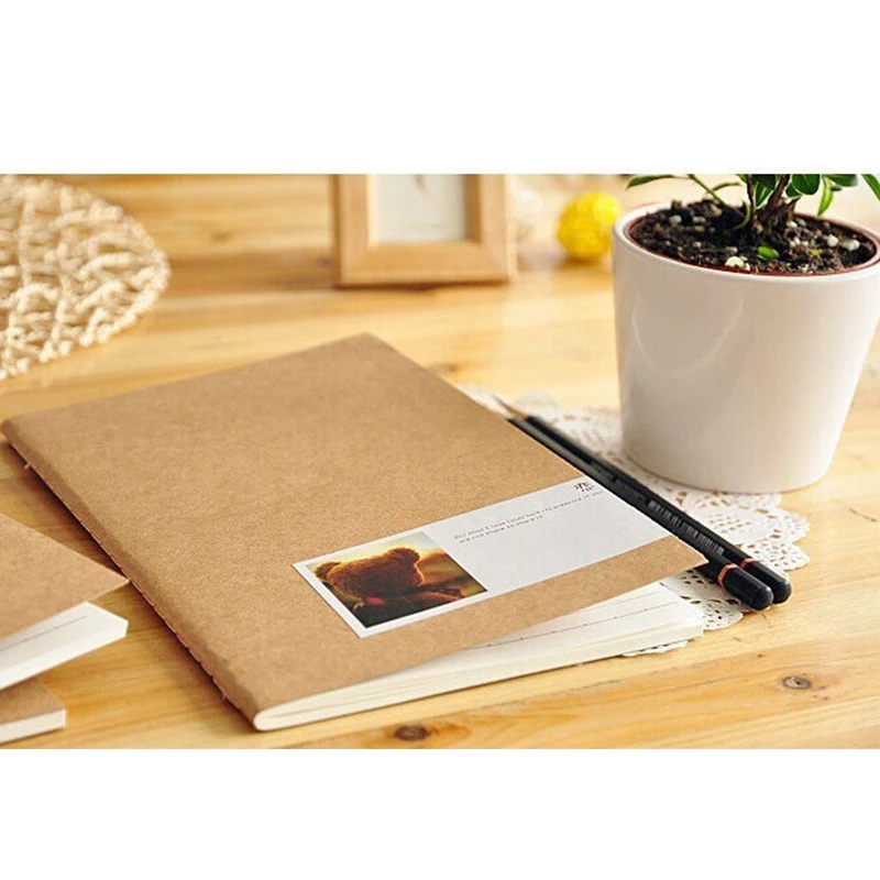 Новая мода Экологичные переработанной бумаги примечание книгопечатания