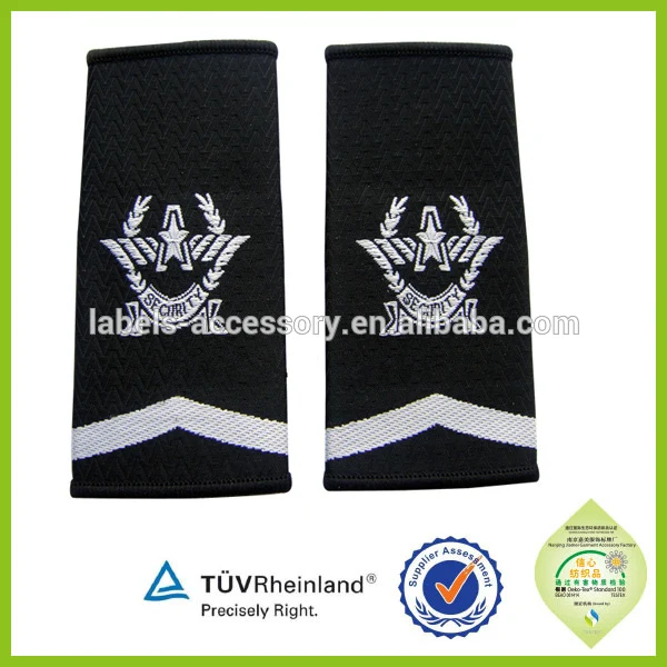 Wholesale Custom Black Army Uniform Epaulettes