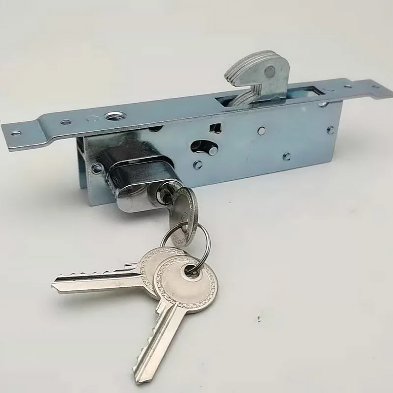 Customized sliding door lock with hook spring bolt door lock body