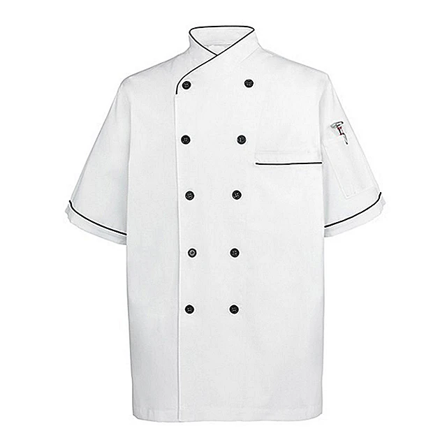 High quality fashion long sleeve double breasted restaurant uniform hotel kitchen cooking clothes