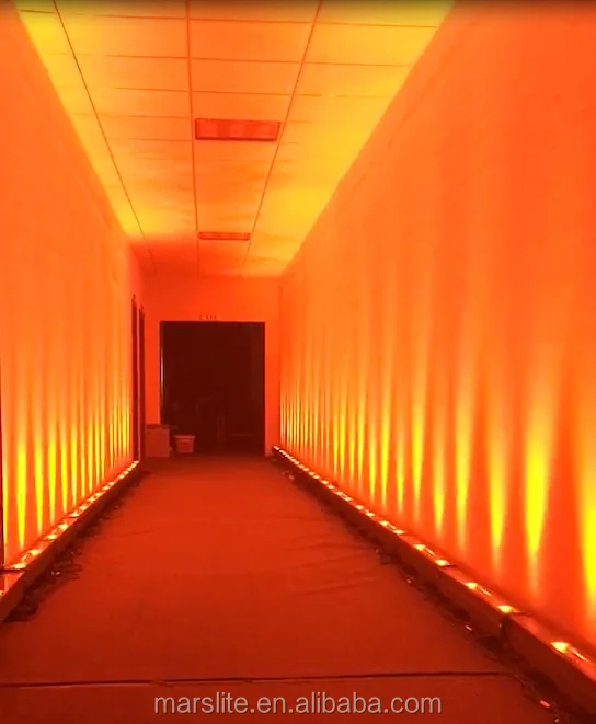 DMX control 18X12W RGBW 4in1 led outdoor bar light ip65 led wall washer outdoor