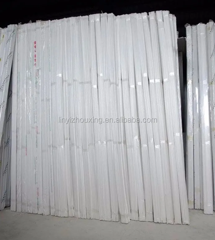 Pure white wall ceiling decoration plaster cornice