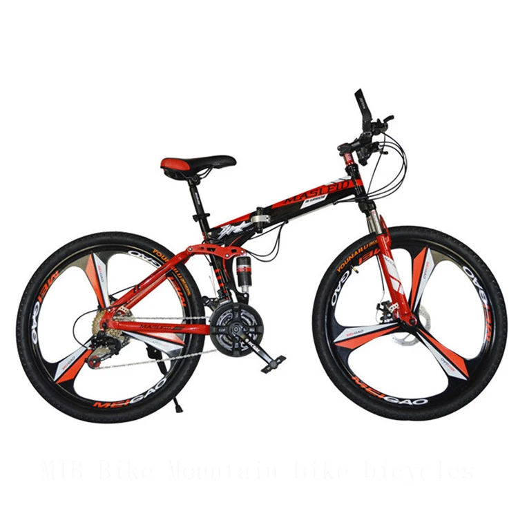 Best sale china bikes mountain bicycle with disc-brake / full suspension folding MTB  / folding bicycle