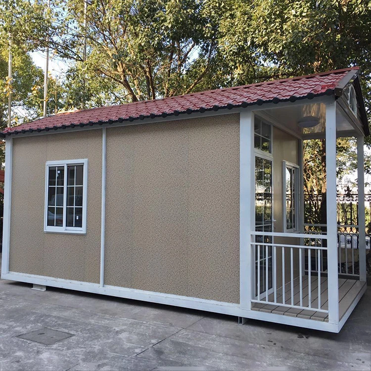 Новый дизайн Модульная сборная вилла двухъярусный дом контейнер