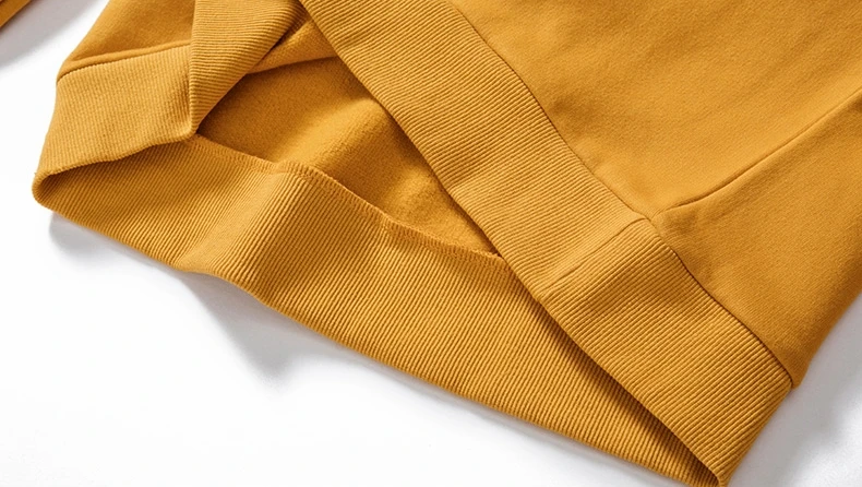 
Wholesale 100%Cotton French Terry Pullover Hoodies Sweatshirts 