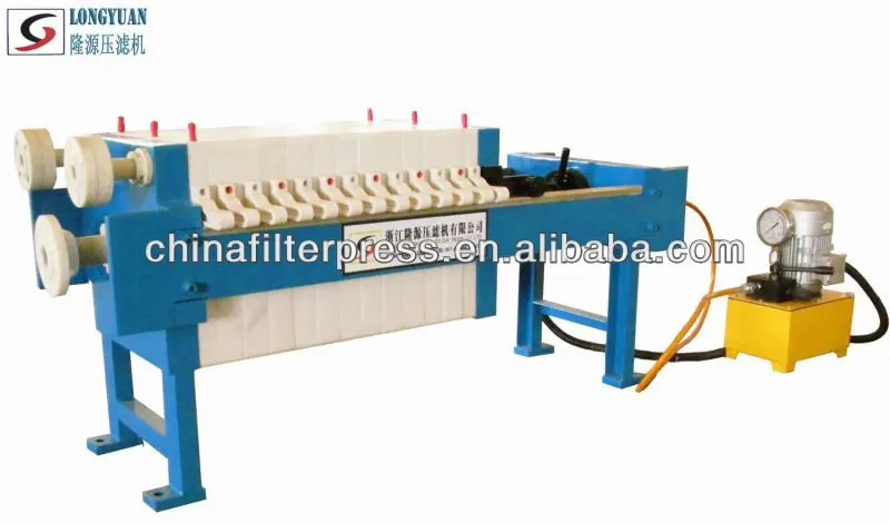 small chamber laboratory press filter