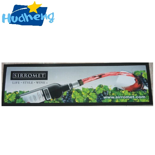 
Full color printing Nitrile Rubber Bar Mat 