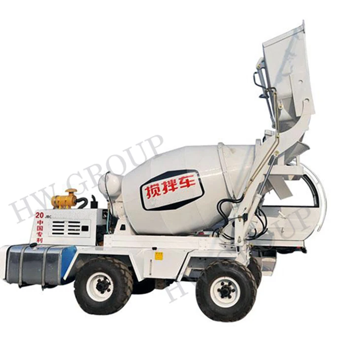 4M3 Mobile Automatic Self-Loading Concrete Mixer Truck, Automixer For Sale