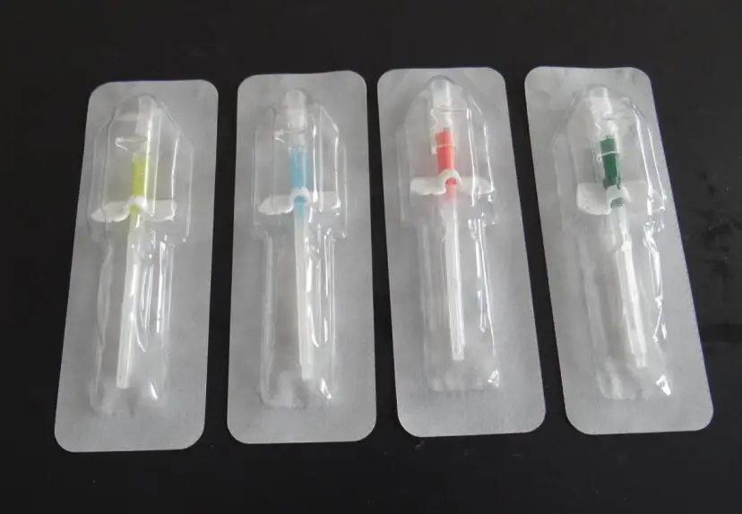 iv cannula with port and wings  for infusion 14G 16G 18G 20G 22G 24G 26G