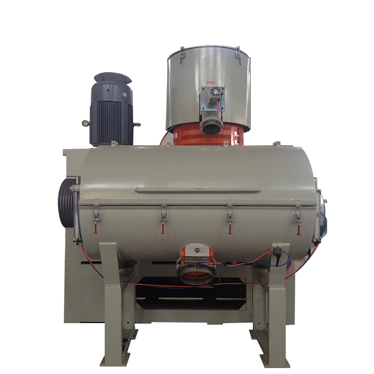 Stainless steel durable mixer and mixer system for PP PE ABS