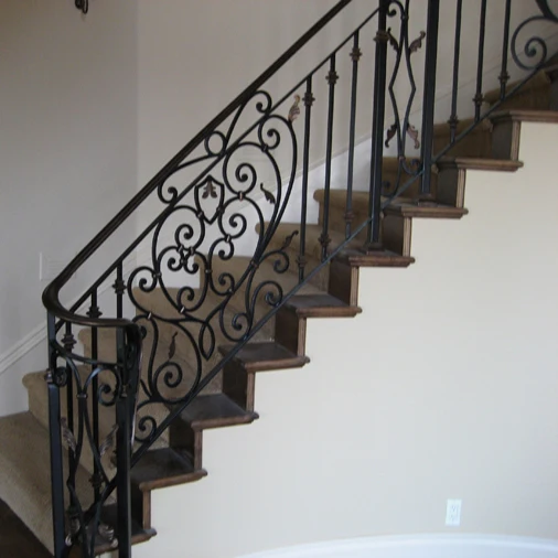 Top-selling Modern Wrought Iron Stair Railing Parts