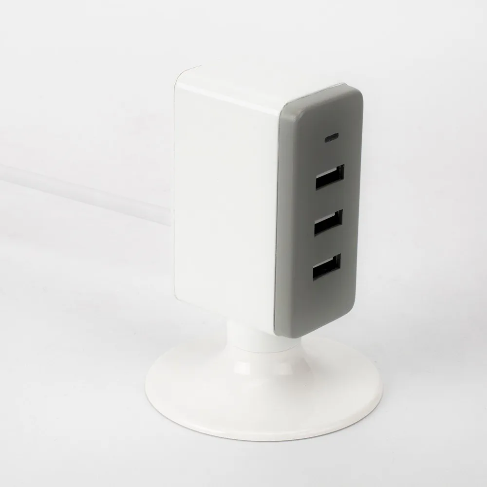 Fenergy Rapid Charging 3-Port Desktop USB Hub Multi Port Smart Charge Tower