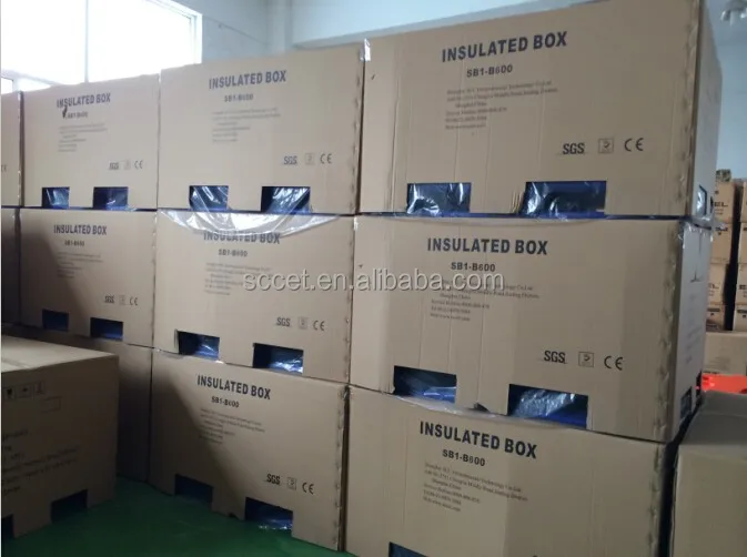 Изолированный контейнер для рыбы SCC 600L