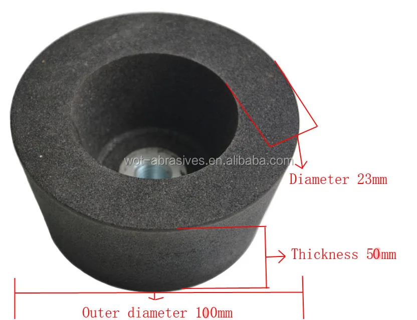 
Abrasive Resin Silicon Carbide Straight Cup Stone Grinding Wheel 