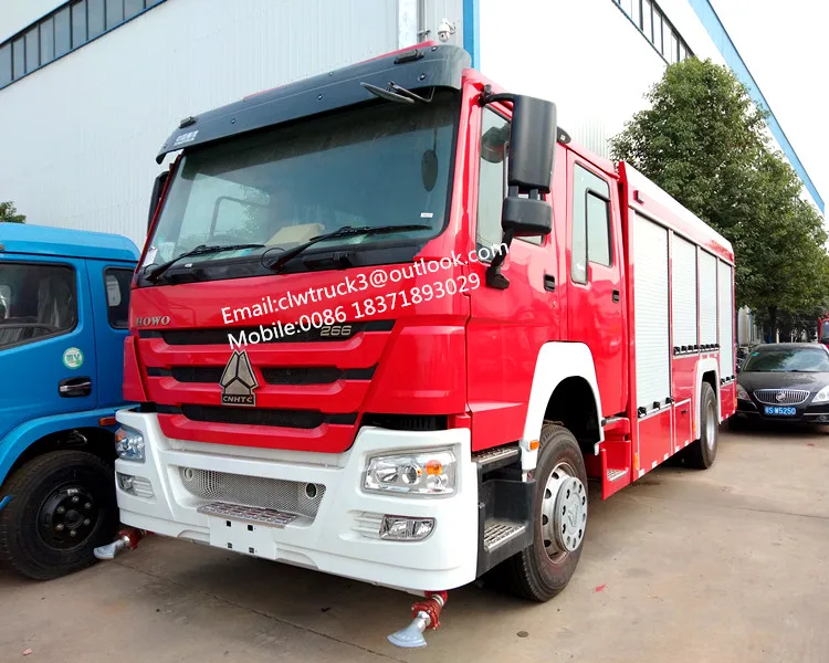 Sinotruk fire truck/airport fire truck/emergency and rescue fire fighting truck
